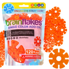 Load image into Gallery viewer, Single Color Add-on - 120 Pieces - Resealable Pouch - Orange
