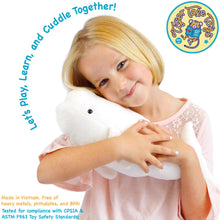 Load image into Gallery viewer, Billiam The Beluga | 15 Inch Stuffed Animal Plush | By TigerHart Toys
