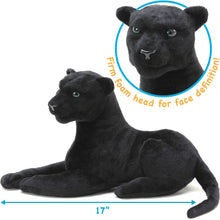 Load image into Gallery viewer, Sid The Panther | 17 Inch Stuffed Animal Plush | By TigerHart Toys
