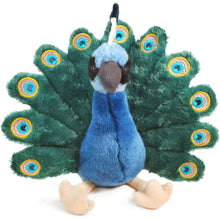 Load image into Gallery viewer, Pakhi The Peacock | 11 Inch Stuffed Animal Plush | By TigerHart Toys
