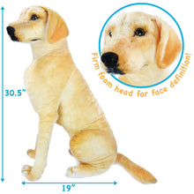 Load image into Gallery viewer, Leanna The Labrador | 31 Inch Stuffed Animal Plush | By TigerHart Toys
