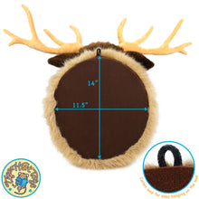 Load image into Gallery viewer, Evander The Elk Head | 25 Inch Stuffed Animal Plush | By TigerHart Toys
