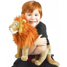 Load image into Gallery viewer, Leif The Lion | 16 Inch Stuffed Animal Plush | By TigerHart Toys
