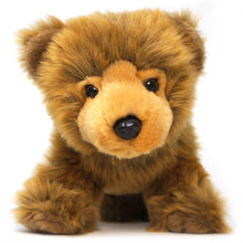 Load image into Gallery viewer, Borya The Baby Brown Grizzly Bear | 10 Inch Stuffed Animal Plush
