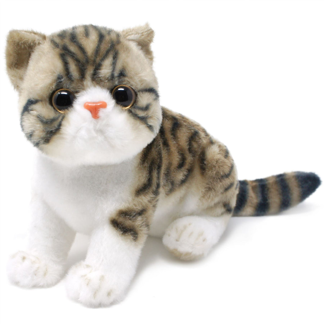 Esther The Exotic Shorthair Tabby Cat | 14 Inch Stuffed Animal Plush