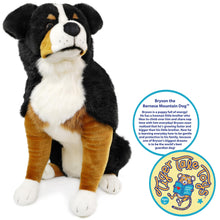 Load image into Gallery viewer, Bryson The Bernese Mountain Dog | 23 Inch Stuffed Animal Plush | By TigerHart Toys
