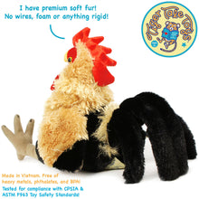 Load image into Gallery viewer, Riley The Rooster | 7 Inch Stuffed Animal Plush
