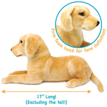 Load image into Gallery viewer, Mason The Labrador | 19 Inch Stuffed Animal Plush
