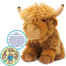 Load image into Gallery viewer, Henley The Highland Cow | 11 Inch Stuffed Animal Plush | By Tiger Tale Toys
