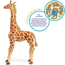 Load image into Gallery viewer, Jani The Savannah Giraffe | 52 Inch Stuffed Animal Plush
