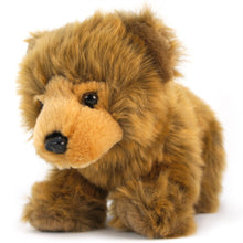 Load image into Gallery viewer, Borya The Baby Brown Grizzly Bear | 10 Inch Stuffed Animal Plush

