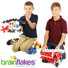 Load image into Gallery viewer, Brain Flakes Tube-Go - Wheels &amp; Axles (8 sets)
