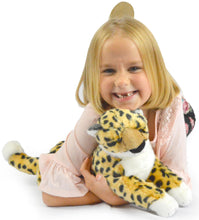 Load image into Gallery viewer, Casey The Cheetah | 12 Inch Stuffed Animal Plush | By TigerHart Toys
