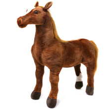 Load image into Gallery viewer, Thorsten The Thoroughbred Horse | 36 Inch Stuffed Animal Plush
