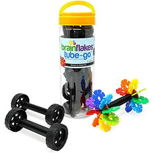 Load image into Gallery viewer, Brain Flakes Tube-Go - Wheels &amp; Axles (8 sets)
