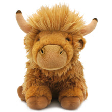 Load image into Gallery viewer, Henley The Highland Cow | 11 Inch Stuffed Animal Plush | By Tiger Tale Toys
