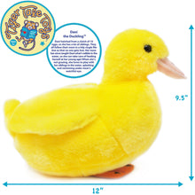 Load image into Gallery viewer, Dani The Duckling | 12 Inch Stuffed Animal Plush

