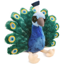 Load image into Gallery viewer, Pakhi The Peacock | 11 Inch Stuffed Animal Plush
