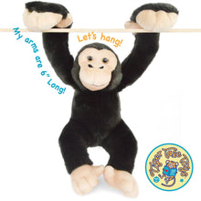 Load image into Gallery viewer, Chance The Chimpanzee | 15 Inch Stuffed Animal Plush
